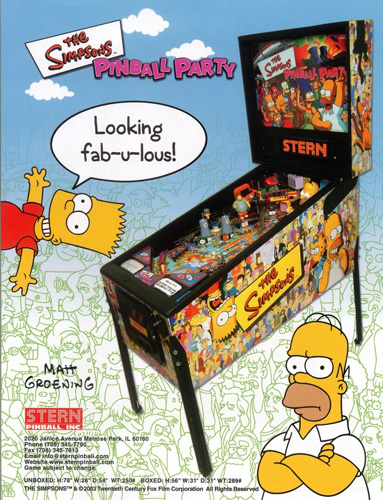 SimpsonsPinballParty